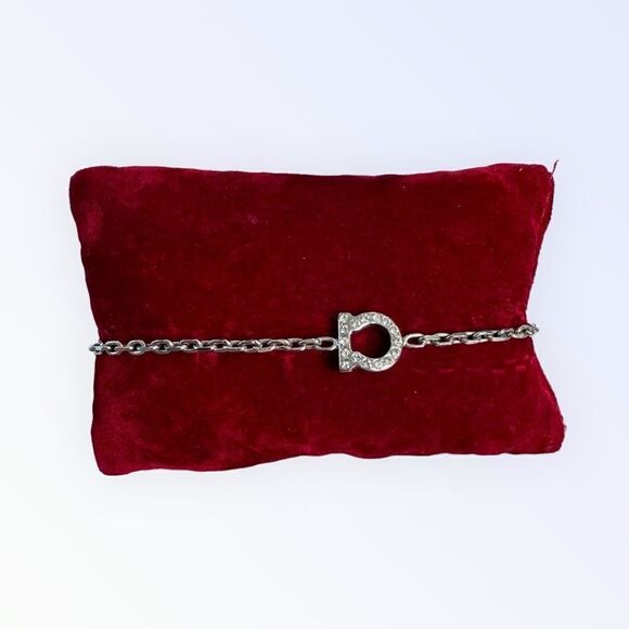Salvatore Ferragamo Sterling Silver Bracelet - Picture 2 of 3